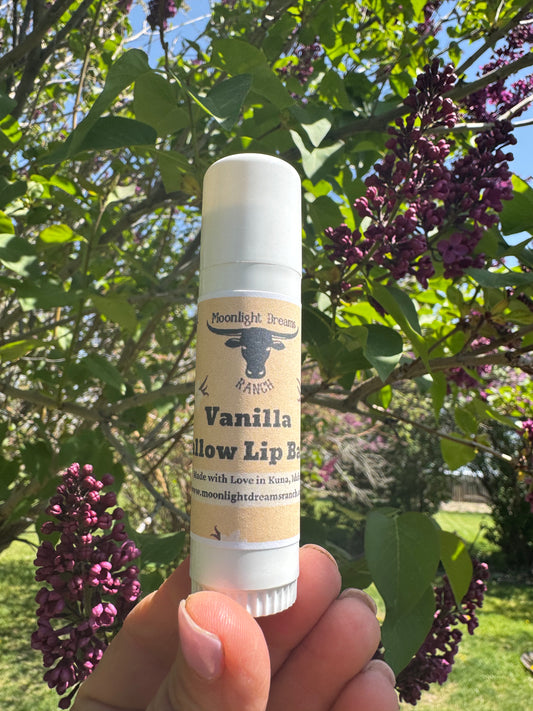 Giant Vanilla Tallow Lip Balm