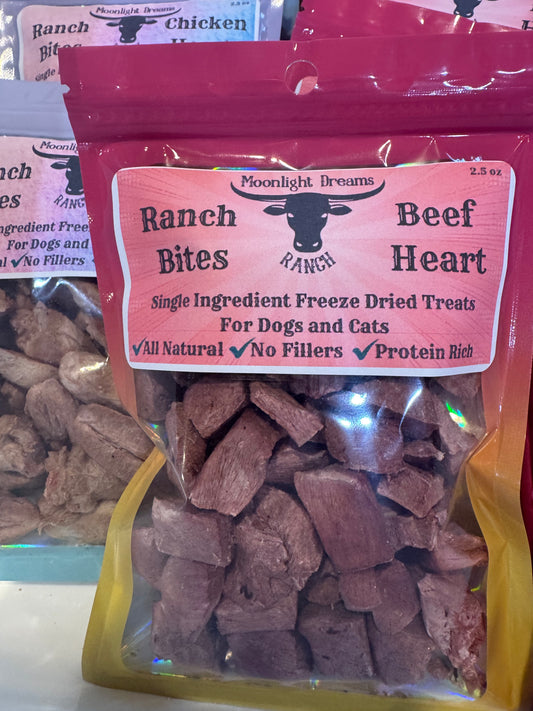 Ranch Bites- Freeze Dried Beef Heart