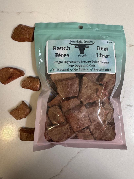 Ranch Bites - Freeze Dried Beef Liver